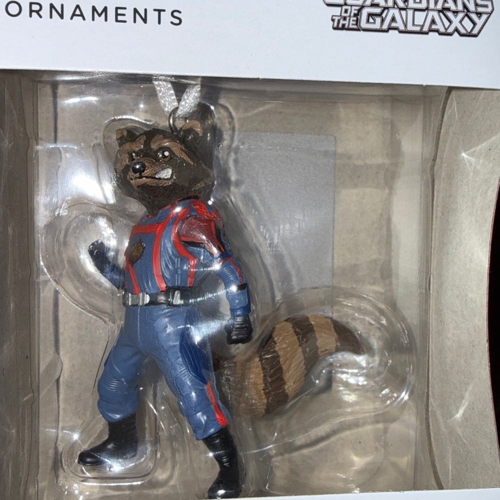 Hallmark Ornaments Marvel Rocket Guardians of the Galaxy - Christmas Raccoon - Picture 4 of 4